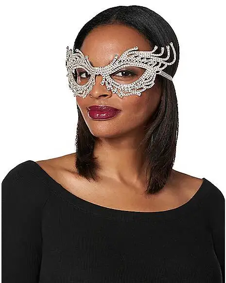 Spirit Halloween Diamond Flame Eye Mask 4 Spirit Halloween Diamond Flame Eye Mask - Image 2