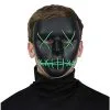 Spirit Halloween Light Up EL Wire Green Stitched Black Half Mask 2 Spirit Halloween Light Up EL Wire Green Stitched Black Half Mask -Easy Costumes Sales 01548692 a
