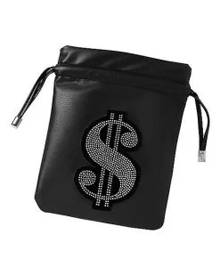 Spirit Halloween Rhinestone Money Bag
