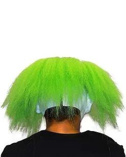 Spirit Halloween Neon Green Hair Clown Full Mask 8 Spirit Halloween Neon Green Hair Clown Full Mask -Easy Costumes Sales 01551944 c