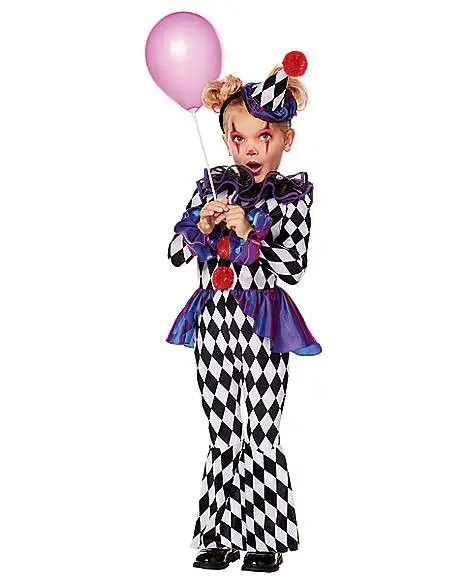 Spirit Halloween Toddler Funhouse Clown Costume 3 Spirit Halloween Toddler Funhouse Clown Costume