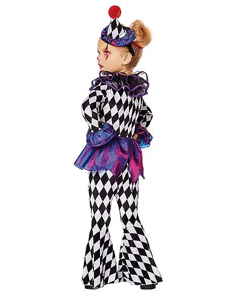 Spirit Halloween Toddler Funhouse Clown Costume 4 Spirit Halloween Toddler Funhouse Clown Costume - Image 2