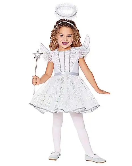 Spirit Halloween Toddler Angel Cutie Costume 3 Spirit Halloween Toddler Angel Cutie Costume