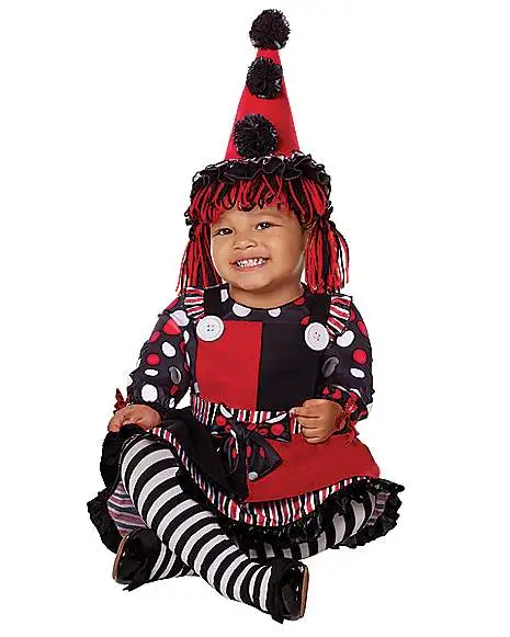 Spirit Halloween Baby Lil' Clown Costume 3 Spirit Halloween Baby Lil' Clown Costume