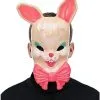 Spirit Halloween Vintage Bunny Half Mask -Easy Costumes Sales 01570027 a