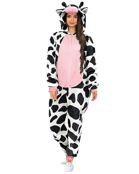 Spirit Halloween Adult Cow Union Suit 3 Spirit Halloween Adult Cow Union Suit