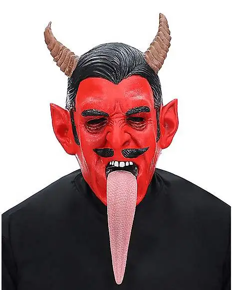Spirit Halloween Light-Up Devil Full Mask 3 Spirit Halloween Light-Up Devil Full Mask
