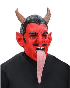 Spirit Halloween Light-Up Devil Full Mask 9 Spirit Halloween Light-Up Devil Full Mask -Easy Costumes Sales 01577683 c