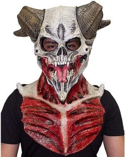 Spirit Halloween Devil Skull Full Mask