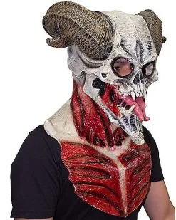 Spirit Halloween Devil Skull Full Mask 8 Spirit Halloween Devil Skull Full Mask -Easy Costumes Sales 01577741 c