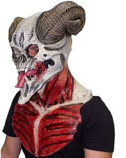 Spirit Halloween Devil Skull Full Mask 9 Spirit Halloween Devil Skull Full Mask -Easy Costumes Sales 01577741 d