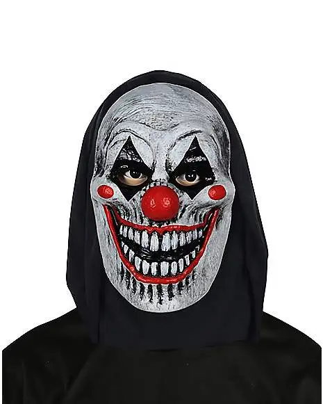 Spirit Halloween Die Laughing Clown Half Mask 3 Spirit Halloween Die Laughing Clown Half Mask