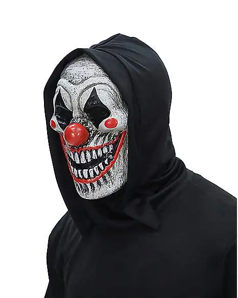 Spirit Halloween Die Laughing Clown Half Mask 4 Spirit Halloween Die Laughing Clown Half Mask - Image 2