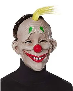 Spirit Halloween Dopey The Clown Half Mask
