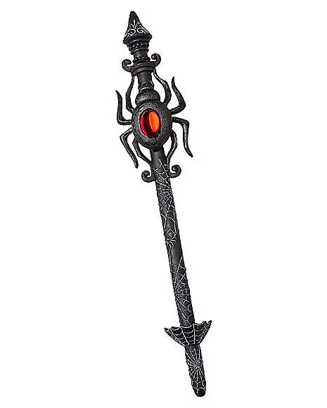 Spirit Halloween Black Widow Spider Staff 3 Spirit Halloween Black Widow Spider Staff