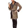 Spirit Halloween Adult Leopard Casanova Robe -Easy Costumes Sales 01587328 a