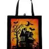 Spirit Halloween Haunted House Candy Window Tote Bag 2 Spirit Halloween Haunted House Candy Window Tote Bag -Easy Costumes Sales 01588557 a