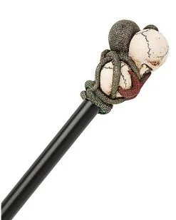 Spirit Halloween Octopus And Skulls Staff -Easy Costumes Sales 01588698 c