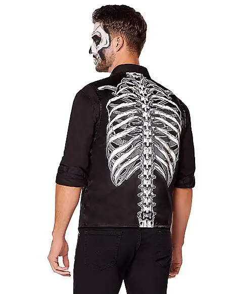 Spirit Halloween Adult Skeleton Vest 4 Spirit Halloween Adult Skeleton Vest - Image 2