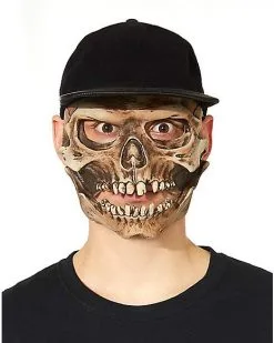 Spirit Halloween Cap Skull Mask