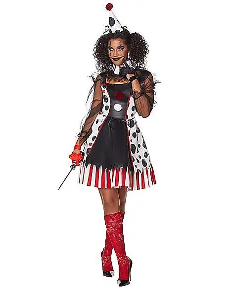 Spirit Halloween Adult Twisted Clown Costume 5 Spirit Halloween Adult Twisted Clown Costume - Image 3