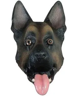 Spirit Halloween German Shepherd Dog Full Mask