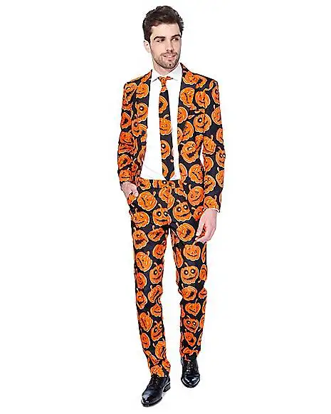 Spirit Halloween Adult Spooky Pumpkin Suit 3 Spirit Halloween Adult Spooky Pumpkin Suit