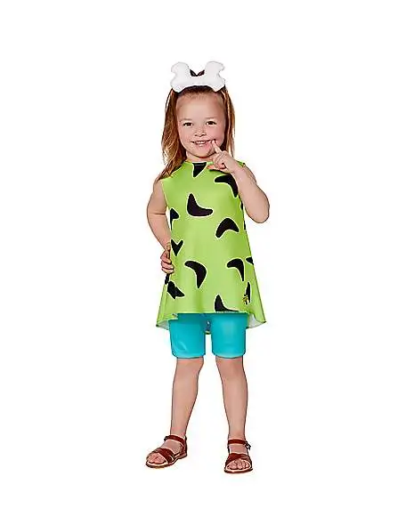 Spirit Halloween Toddler Pebbles Costume - The Flintstones 3 Spirit Halloween Toddler Pebbles Costume - The Flintstones