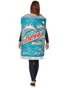 Spirit Halloween Adult 3D Mountain Dew Baja Blast Costume -Easy Costumes Sales 07656556 d